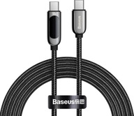 Baseus USB-C - USB-C kábel 2 m Čierny