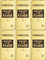 Woseba mletá káva mocca fix zlatá vákuová 500g x6