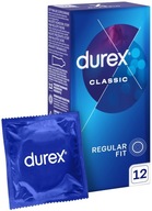 DUREX CLASSIC klasické vlhčené kondómy 12