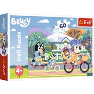 TREFL Bluey puzzle 60 dielikov cyklovýlet BINGO Wesołu Bluey