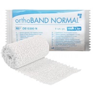 OrthoBAND NORMAL Sadrový pás 10cm x 3m - 5-6min