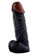 Dildo-PRINCE OF NAMIBIA DONG 20 CM ČIERNA