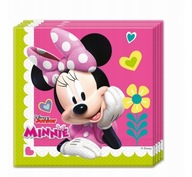 Štvorcové obrúsky NA DETSKÚ PÁRTY MINNIE