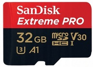 Micro SD karta 32 GB adaptér SanDisk Extreme PRO