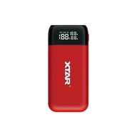 XTAR PB2S červená Li-ION PowerBank 18650 nabíjačka