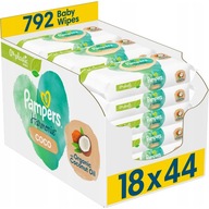 PAMPERS Harmonie Coconut vlhčené obrúsky 18 x 44 ks