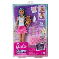 Barbie Opatrovateľka Uspávanie bábätka + Bábika a bob