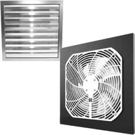 SET AXIÁLNYCH VENTILÁTOROV WOKS FI 200 + VENTILAČNÁ MRIEŽKA FI 200