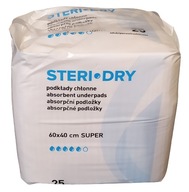 STERI DRY ABSORBENTNÉ PODLOŽKY 40x60 cm a'25 800ml