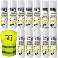 AMPERE TRAFFIC farba na značenie ciest 500ml 12 ks