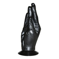 EDC All Black Fisting Hand 18 cm fistingové dildo