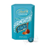 Lindt Lindor Pralines mliečna čokoláda 337g Slaný karamel