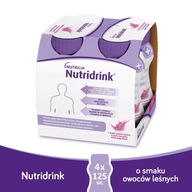 Nutridrink s príchuťou lesného ovocia, 4x125 ml