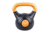 KETTLEBELL BITUMINAL DARK 8KG INSPORTLINE