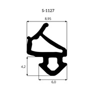 VEKA S-1127 tesnenie na okná PVC - 25 m