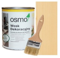 OSMO DEKORATÍVNY VOSK 0,75L ČISTÝ 3101 + ŠTETCE