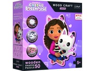 Puzzle TREFL Wood Craft Junior Gabi's Cat House