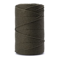 Khaki 3 mm 200 m Cotton Macrama String