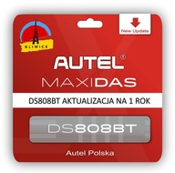 AKTUALIZÁCIA AUTEL MaxiDAS DS808BT V POĽSKU 1 ROK