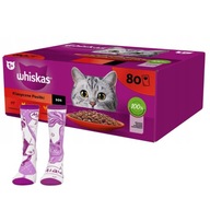 WHISKAS mix v omáčke 80x85g + ponožky