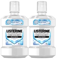 LISTERINE Advanced White ústna voda Mild 1000ml x2