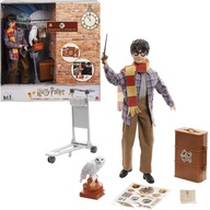 MATTEL PLATFORMA HARRY POTTER 9 3/4 S BÁBIKOU A DOPLNKAMI. 6+