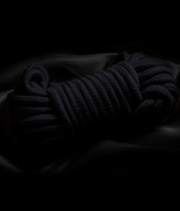 Bondage lano 10m shibari bondage ČIERNA