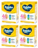 BEBIKO JUNIOR 4R MLIEKO S LEKOM 24m+ 4x600G