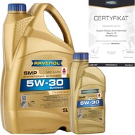 RAVENOL SMP 5W30 CLEANSYNTO BMW LL-04 VW 504 00 VW 507 00 MB 229,51 6L