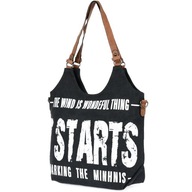 SHOPPER Bavlnená taška cez rameno Vintage BAG