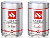 2x zrnková káva illy Classico 100% Arabica 250 g