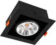 VSTAVANÁ LAMPA 1X12W ČIERNA MILAGRO PLAZA