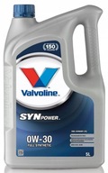 VALVOLINE SYNPOWER FE MOTOROVÝ OLEJ 0W-30 5L