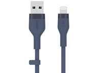 USB - Lightning kábel BELKIN silikónový 2m modrý