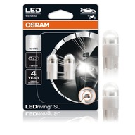 OSRAM W5W ŽIAROVKA 2ks BIELA ​​6000K LEDRIVING SL