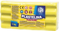 PLASTELINE PRE DETI NA MODELOVANIE 1KG CITRÓNU