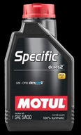 OLEJOVÝ MOTUL 5/40 ŠPECIFICKÝ 1L CNG/LPG