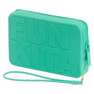 Silikónové puzdro FUNKITA Catch Up Clutch Mint Kiss