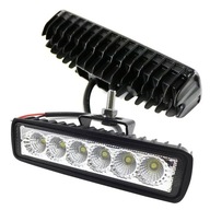 OFFROAD HALOGÉNOVÁ PRACOVNÁ LAMPA 18W 6LED