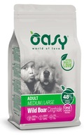 Oasy One Protein - WILD - chrumkavé veľkosti M/L - suché krmivo pre psov - 2,5 kg