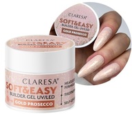 CLARESA GEL BUILDING SOFT&EASY GOLD PROSECCO 45g