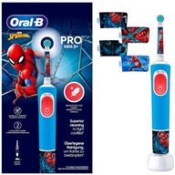 Elektrická zubná kefka Oral-B Vitality PRO D103 Kids 3+ Spiderman