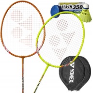 Bedmintonový set s 2 raketami Yonex GR-360 + 3 loptičkami Yonex