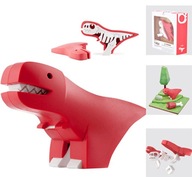 3D puzzle HalfToys Dinosaurus s kostrou 8 dielikov.