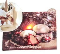 Vianočné LED PODLOŽKY 2ks 33x48cm Xmas