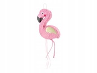 Narodeninová oslava Pinata Pink Flamingo 25x55x8cm