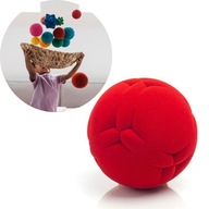 Rubbabu červená senzorická lopta 12m+ 10cm