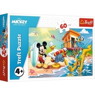 60-dielne puzzle pre 5-ročného Mickey Mousa