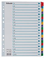 MYLAROVÉ KARTÓNOVÉ VLOŽKY A4 A-Z FARBA 100166