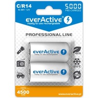 Batérie EverActive R14 2BL 5000 Professional